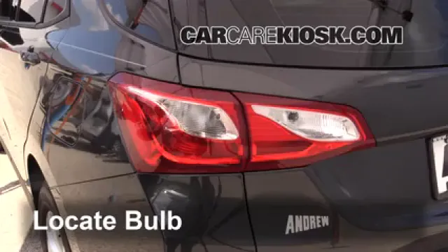2018 Chevrolet Equinox LS 1.5L 4 Cyl. Turbo Lights Reverse Light (replace bulb)